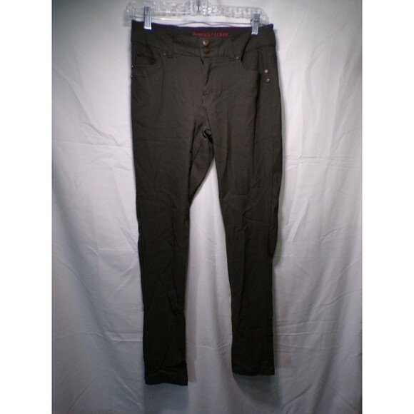 Sabrina Lauren Pants - Sabrina Lauren Women's Skinny Pants Size 10 Olive Green Stretch